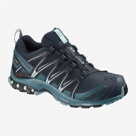 Scarpe Trail Running Salomon XA PRO 3D GTX W Donna Blu Marino IT 9-Y39